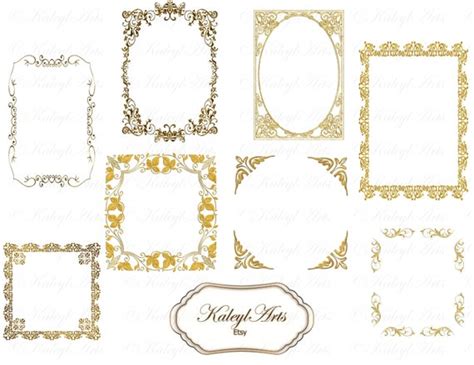 Image result for Name Frame Without Background Gold