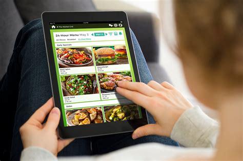 Digital Menu On Dining Table എന്നതിനുള്ള ഇമേജ് ഫലം