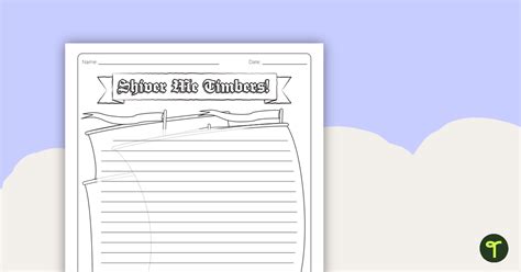 How to Build a Pirate Ship Writing Task に対する画像結果