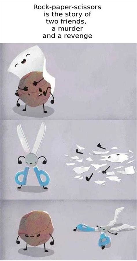 Résultat d’images pour Funny Rock Paper Scissors