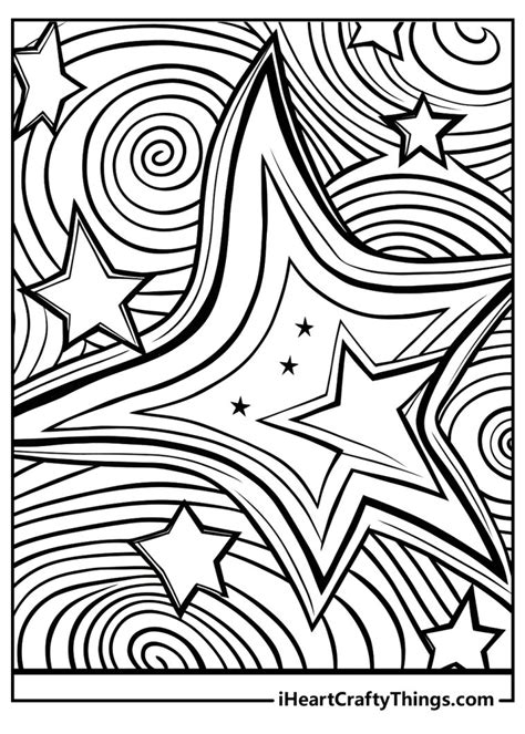 Image result for Star Pattern Coloring Pages