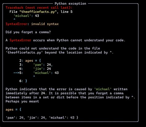 Image result for Invalid Syntax Python Error