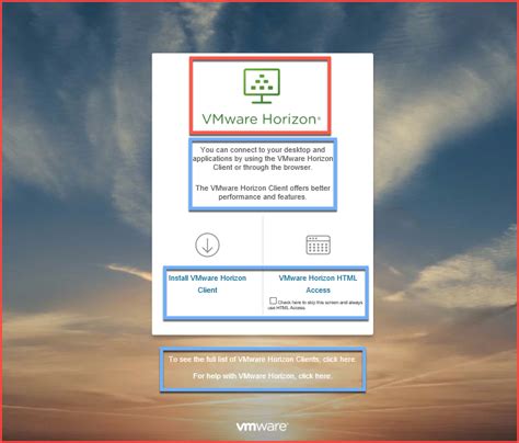 Image result for VMware Horizon View Client Loading Screen