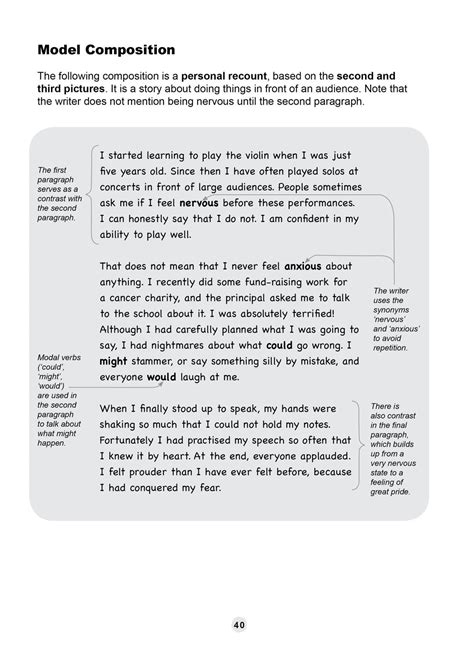 Image result for Examples of Composition Writing