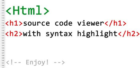 Toradh íomhá ar Web Source Code Viewer