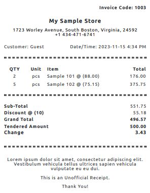 Image result for Invoice Print PHP Source Code