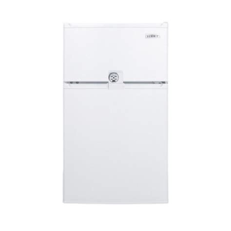Compact Two-Door Refrigerator-Freezer with Front Combination Lock - www ...