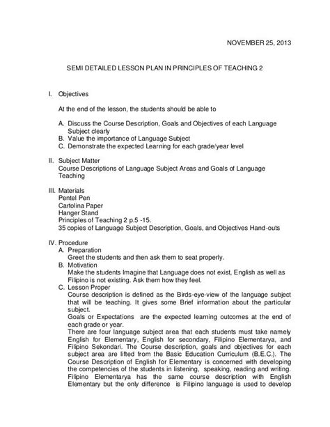 Toradh íomhá ar Lesson Plan Header Example