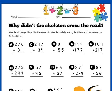 Image result for 3rd Grade Adding Worksheets