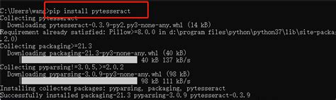 Image result for Pip Install Pytesseract