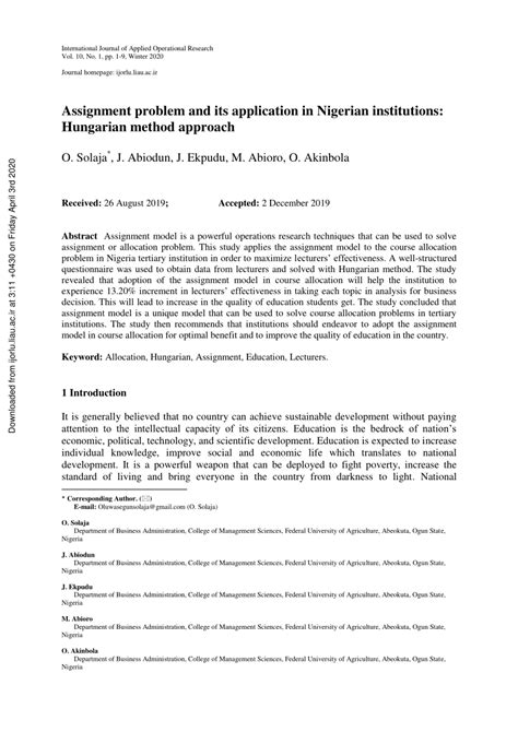 Toradh íomhá ar Hungarian Method Assignment Simple Problem