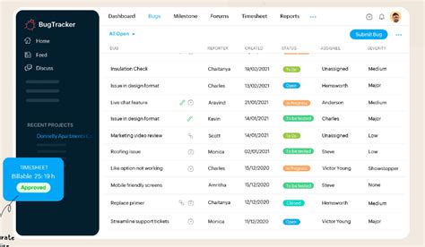 Defect Tracking に対する画像結果