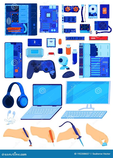 Image result for Computer Hardware Cartoon Background