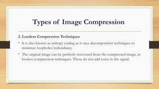 Image result for Two Types of Image Compression