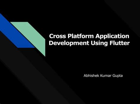 Image result for Cross-Platform Application Using Flutter