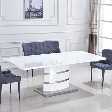 Image result for White Expandable Dining Table