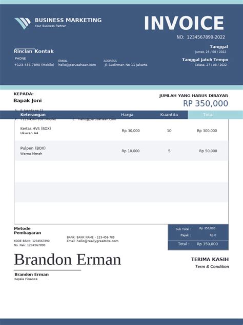 Image result for invoice sample pdf