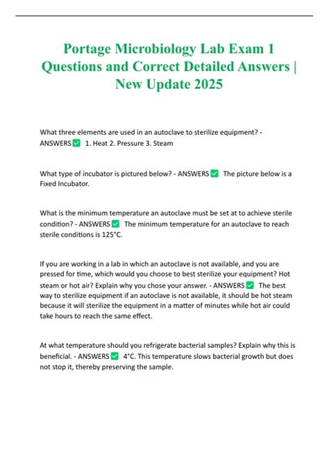 Toradh íomhá ar Microbiology Lab Exam One