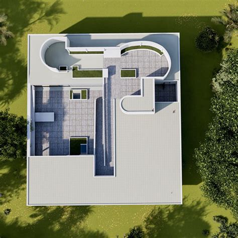 Image result for Villa Savoye Top View