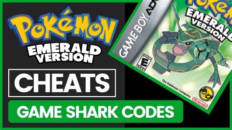 Image result for Pokemon Emerald Cheat Code Gameboy Advance
