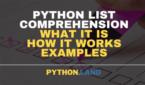 App End List Comprehension Python に対する画像結果
