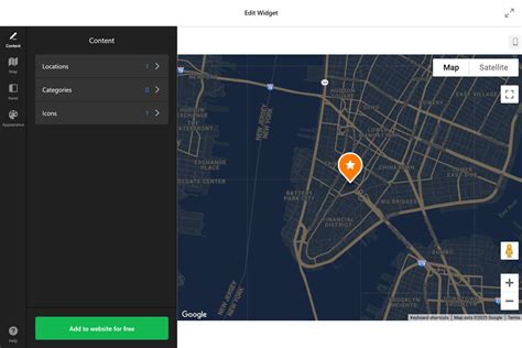 HTML Google Maps Type Landing Page UI Template に対する画像結果