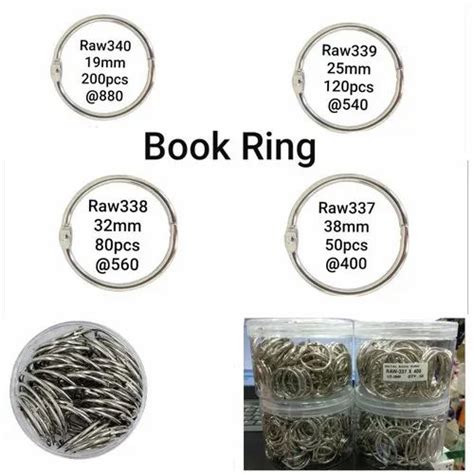 Toradh íomhá ar Script Book Ring
