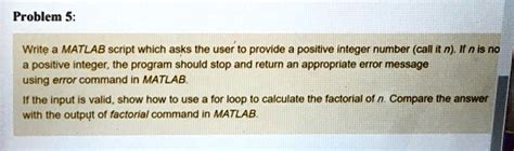 Afbeeldingsresultaten voor Error Trapping in MATLAB User Input Integer
