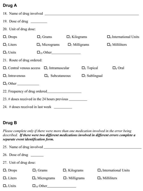 Image result for Examples of Filled Medication Error Forms