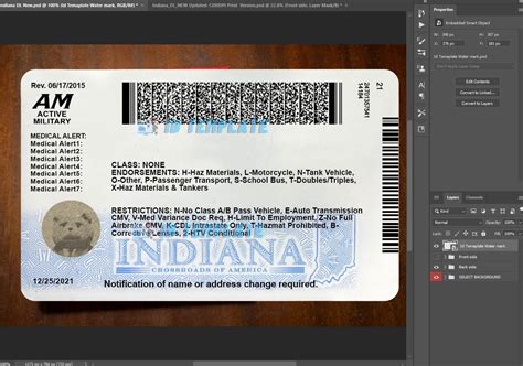 Image result for Indiana License Sample