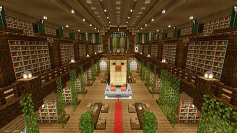 Image result for Minecraft Library Inspo