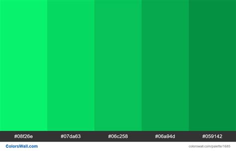 Green Color Shades Hex Code に対する画像結果