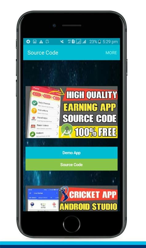 Toradh íomhá ar Source Code Short Video Android Studio