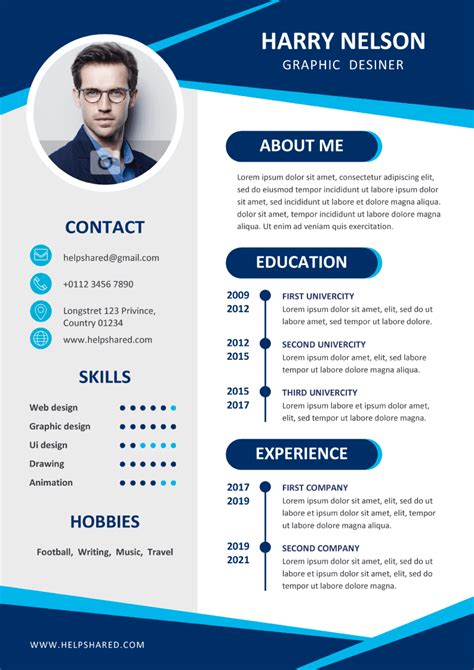 Image result for Designer CV Example in Word