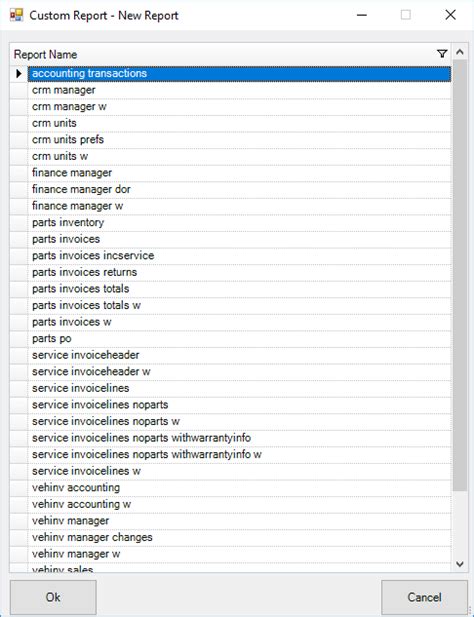 Image result for Modular Report Software Options Example
