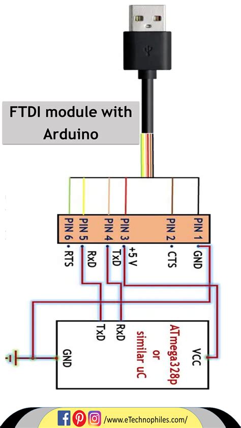 Image result for FTDI Connection with Arduino