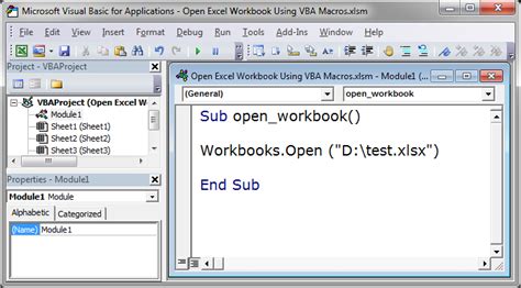 Toradh íomhá ar Open External File in VBA