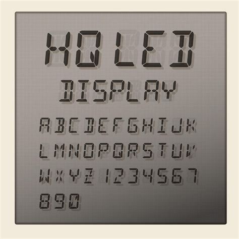 Image result for 6 Digit Display Lettered