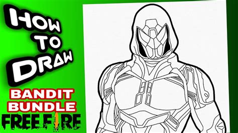 Image result for How to Draw Free Fire Bundle