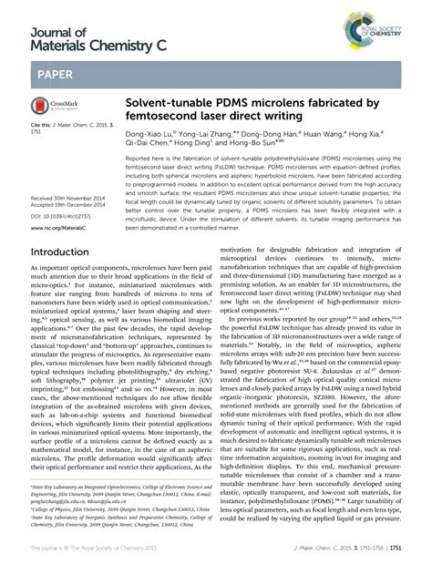 Image result for PDMS Solvent