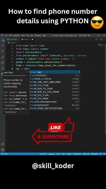 Image result for Converting Telephone Number Python