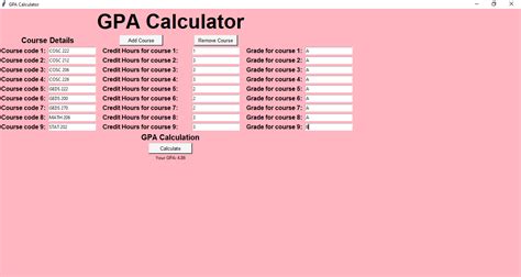 Image result for GPA Calculator Code Python