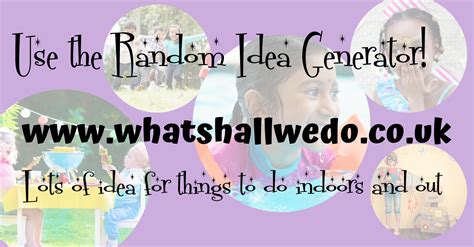 Toradh íomhá ar Random Idea Generator