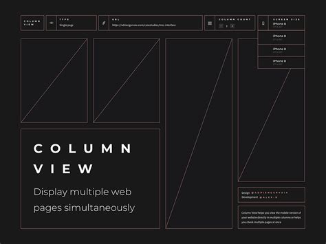 Image result for 3 Colums UI Design