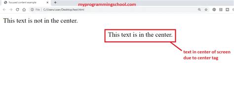Image result for HTML Paragraph Center