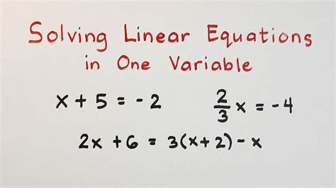 Solving Linear Equations Variable On One Side に対する画像結果