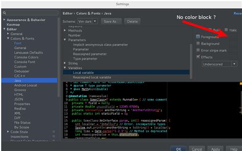 Toradh íomhá ar Android Studio Color Name