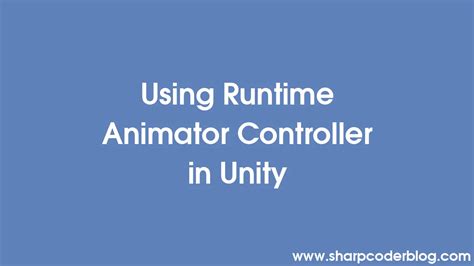 Toradh íomhá ar Unity 2D Animation Controller