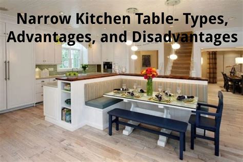 Image result for Small Narrow Kitchen Table