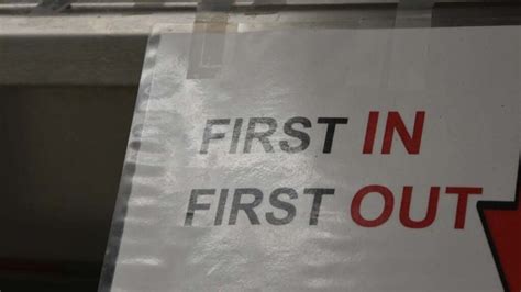 Image result for First in First Out Lable